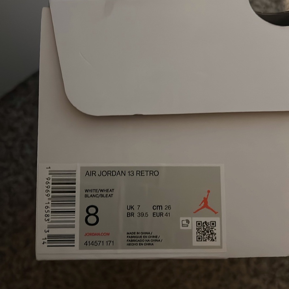 Retro wheat 13 Jordan’s - Picture 5 of 5